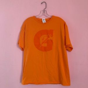 Gatorade XL Vintage Delta Pro Weight Bright Orange Promotional Tee